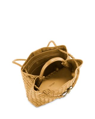 Medium Andiamo Intrecciato Leather Shoulder Bag