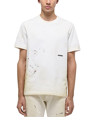 Shop Helmut Lang Painted Tee In White