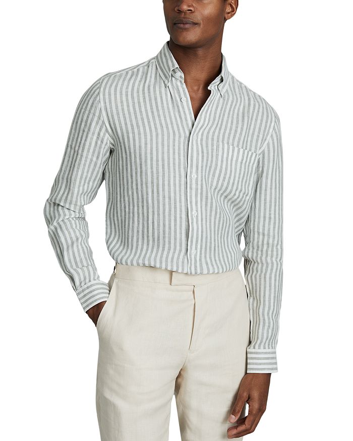 Quota Embossed Button Down Shirt