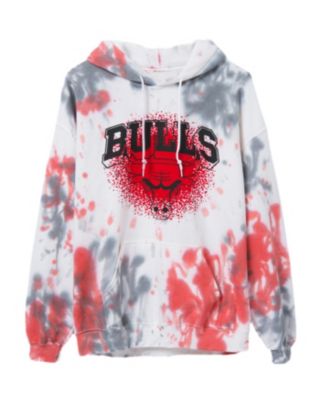Junk Food Clothing - Unisex NBA Chicago Bulls Tie Dye Hoodie