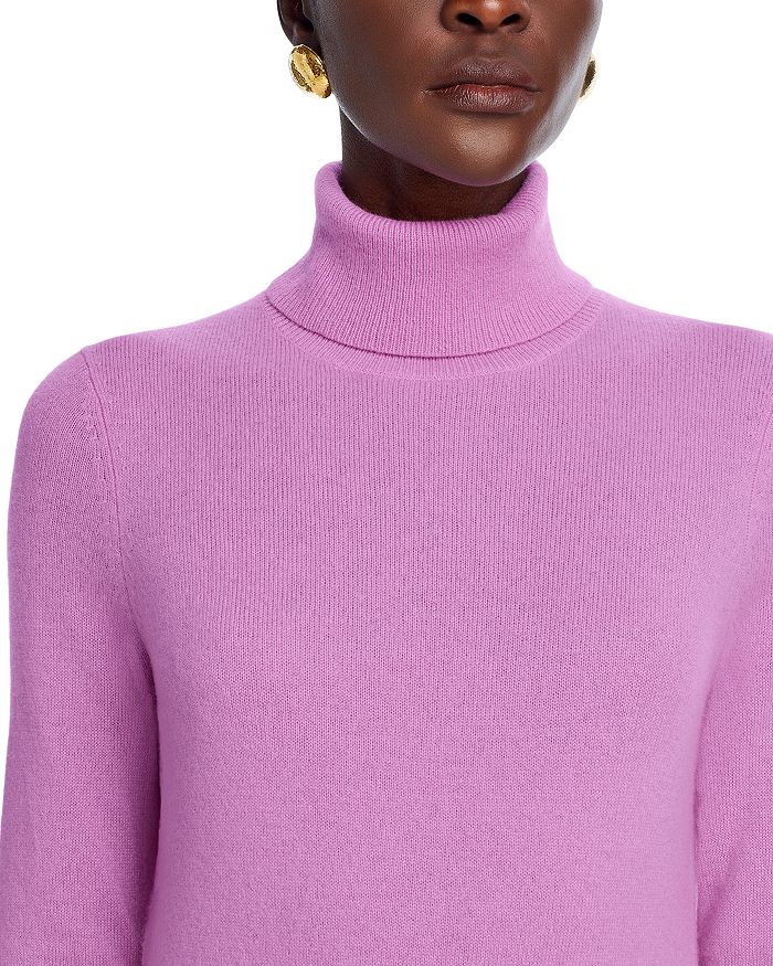 C By Bloomingdale's Cashmere Turtleneck Sweater - Exclusive In Light Orchid