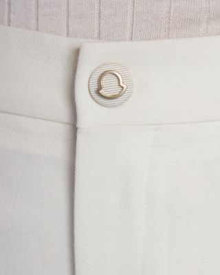 Wool Blend High Rise Trousers