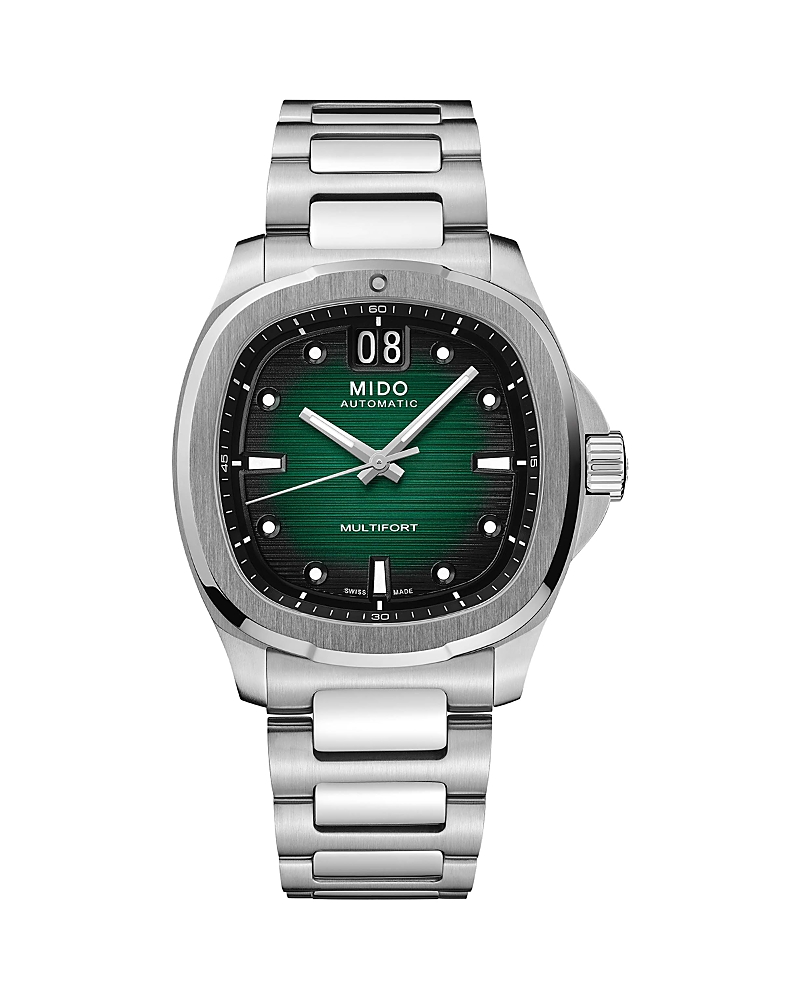 Mido Multifort Tv Big Date Watch, 41mm