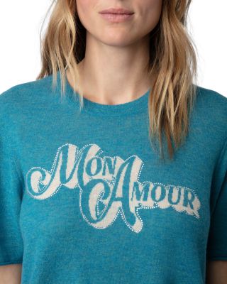 Ida Mon Amour Short Sleeve Sweater
