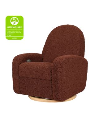 Nami Electronic Recliner and Swivel Glider Recliner in Teddy Loop with USB Port