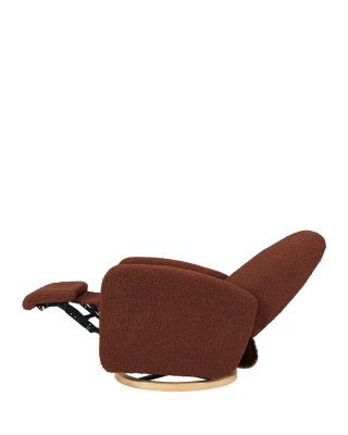 Nami Electronic Recliner and Swivel Glider Recliner in Teddy Loop with USB Port