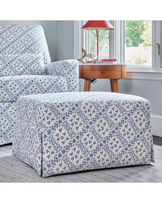 Crawford Water Repellent & Stain Resistant Gliding Ottoman