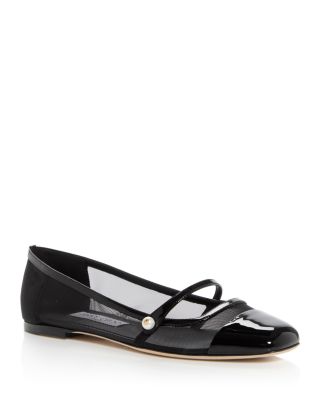 Jimmy Choo Women's Elisa Mary Jane Flats