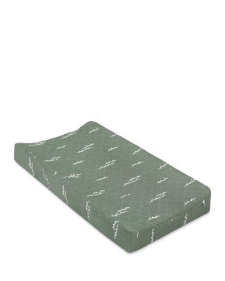 Quilted Changing Pad Cover in GOTS Certified Organic Muslin Cotton