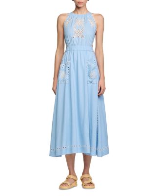 calypso blue dress Fleur du Mal | Sequin Knit Bodycon Dress | Calypso main image 1