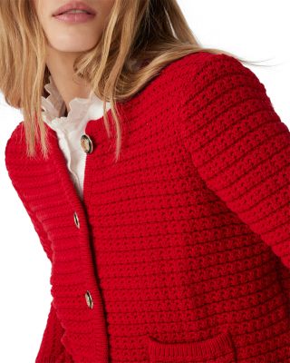 Gaspard Crewneck Cardigan Sweater