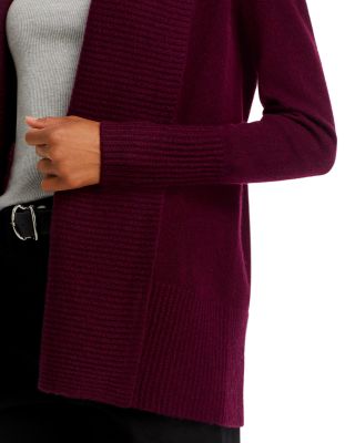Shawl-Collar 100% Cashmere Cardigan - Exclusive