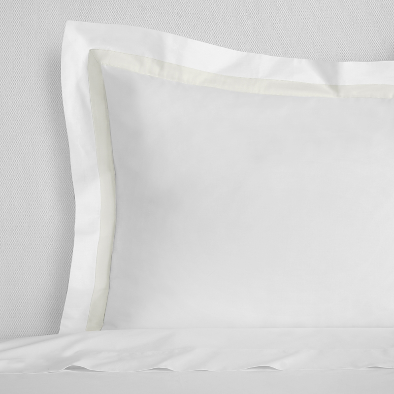 Sferra Estate Sham, Boudoir In White/ivory
