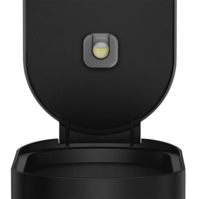 45 Liter Slim Kitchen Trash Can with Liner Pocket