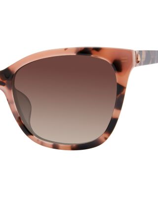 Desi Rectangular Sunglasses, 55mm