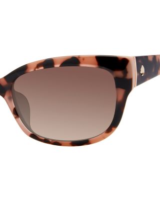 Johanna Rectangular Sunglasses, 53mm