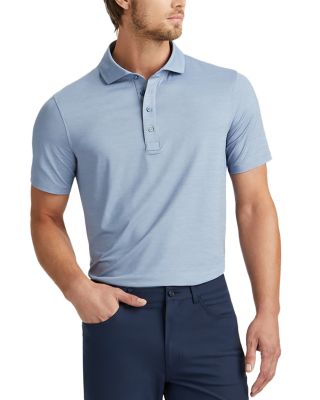 G/FORE - M&eacute;lange Ice Nylon Stretch Polo Shirt