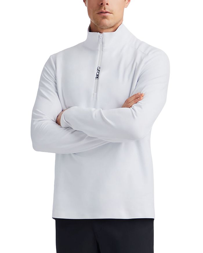 G/FORE Brushed Quarter Zip Tech Tee | Bloomingdale's