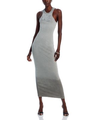 alexanderwang. t Distressed Edge Maxi Dress