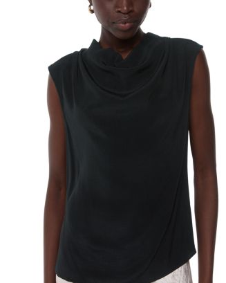 Whistles Crinkle Sleeveless Tank Top | Bloomingdale's