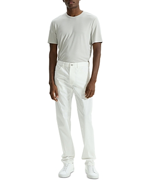 Shop Theory Zaine Twill Slim Fit Pants In White