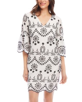 Karen Kane - Eyelet Shift Dress