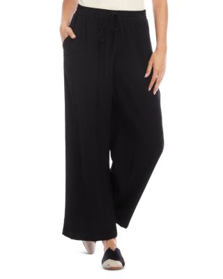 Karen Kane - Drawstring Wide Leg Pants