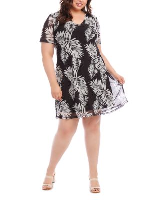 Karen Kane - Short Sleeve A Line Dress