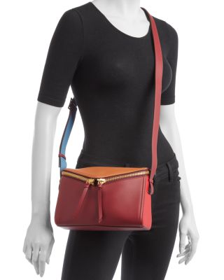 Diamant 3D Leather Shoulder Bag