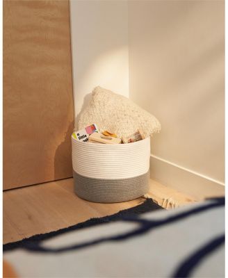 Round Braided Storage Basket