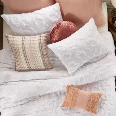 Chenille Leopard Comforter & Sham Set, King