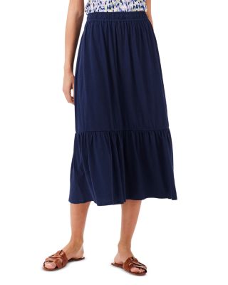 Nzt Nic+Zoe Tiered Midi Skirt