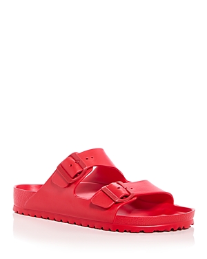 Shop Birkenstock Men's Arizona Eva Essential Slide Sandals In Active Red