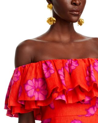 rhode off the shoulder dress RHODE