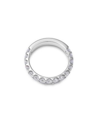 Certified Diamond Band in 14K White Gold, 1.50 tcw