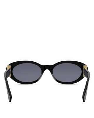FF Diamonds Oval Sunglasses, 53mm