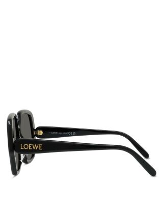 Thin Square Sunglasses, 54mm