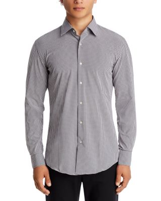 Check Slim Fit Button Down Shirt