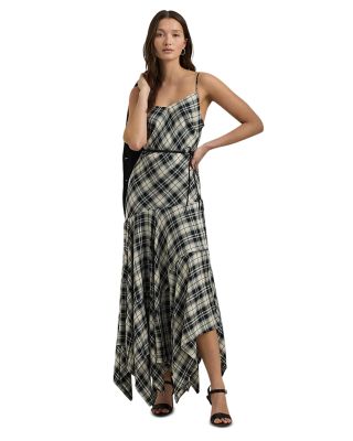 Ralph Lauren - Handkerchief Hem Maxi Dress
