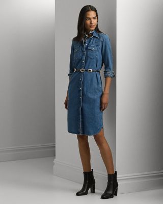 Ralph lauren blue jean dress best sale