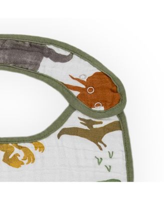 Unisex Cotton Muslin Classic Bib 3 Pack - Baby