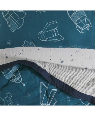 Unisex Cotton Muslin Bedding Set - Baby, Toddler