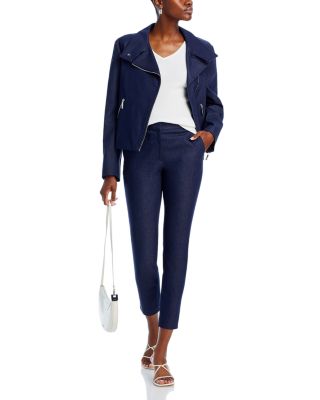 Rosetta Getty - Moto Jacket & Cropped Skinny Pants