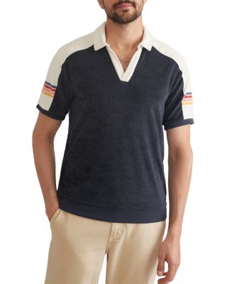 Marine Layer - Terry Out Varsity Polo Shirt