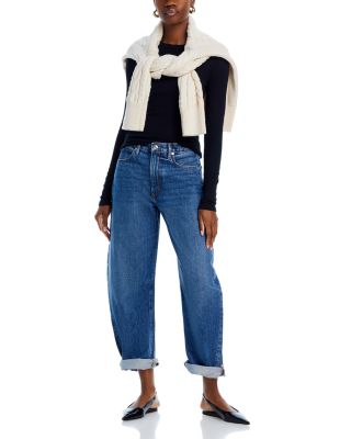 High Rise Bubble Jeans in Westbury