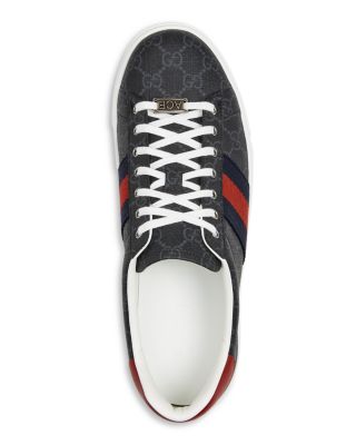 Men's Ace Canvas and Leather Sneakers