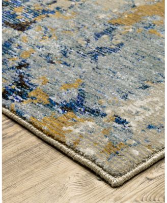 Oriental Weavers Evolution 980A Runner Area Rug, 2'6"x12'