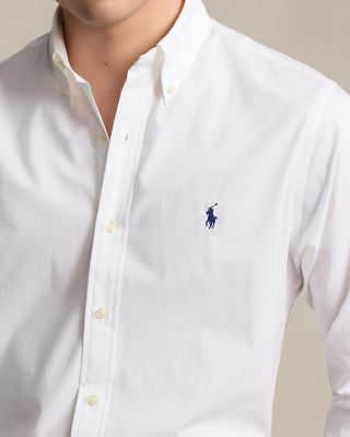 Cotton Poplin Classic Fit Button Down Shirt