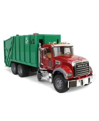 Unisex 1/16 MACK Granite Rear Loading GarbAges Toy Truck - Ages 3+