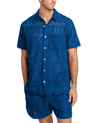 FARM Rio - Pineapple Eyelet Regular Fit Shirt